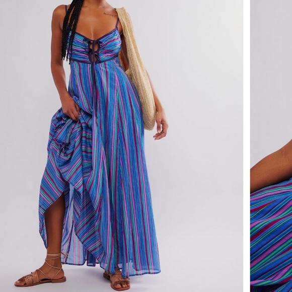 NWT Free People Dream Weaver Maxi Dress, XS - Picture 1 of 5